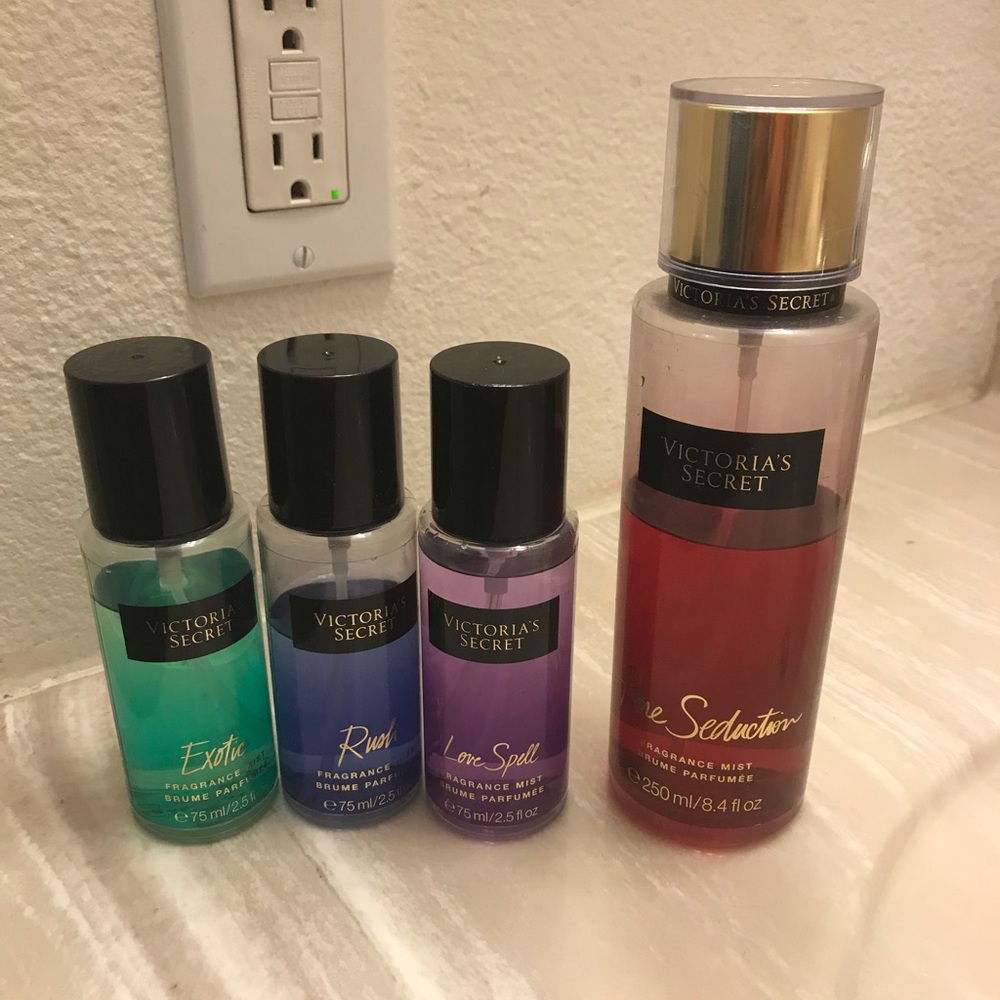Victoria Secret fragrance mists!